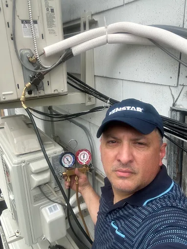 Reparación de condensador comercial